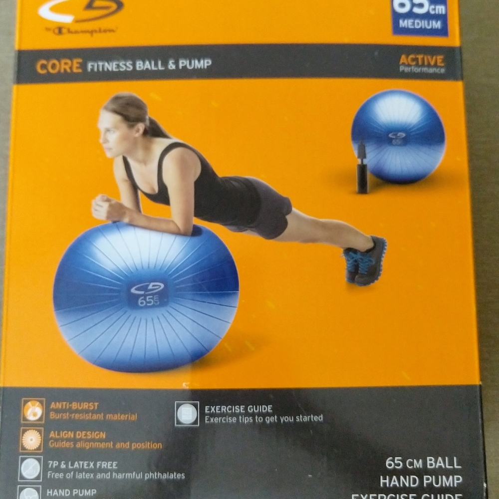 CORE Fitness Ball and Pump